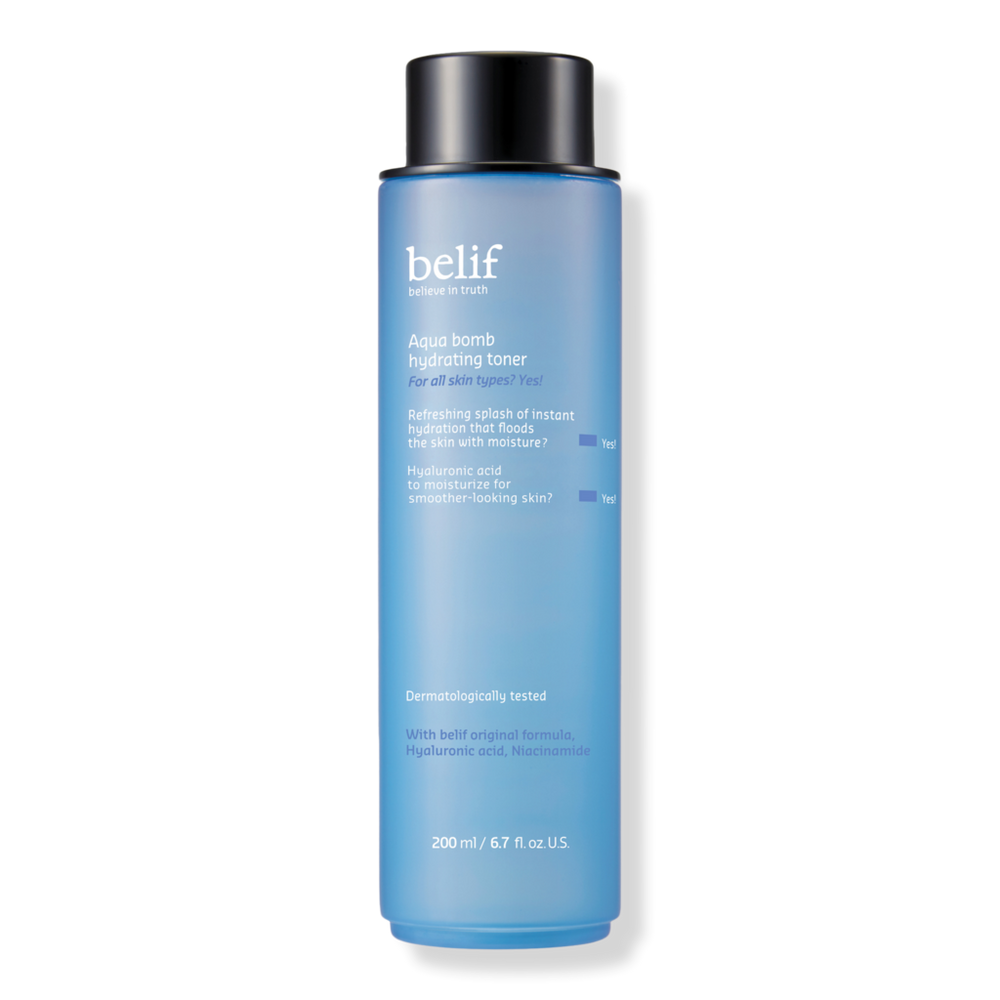 belif Aqua Bomb Hydrating Toner with Hyaluronic Acid