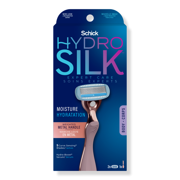 Schick Hydro Silk Rose Gold Metal Handle Razor #1