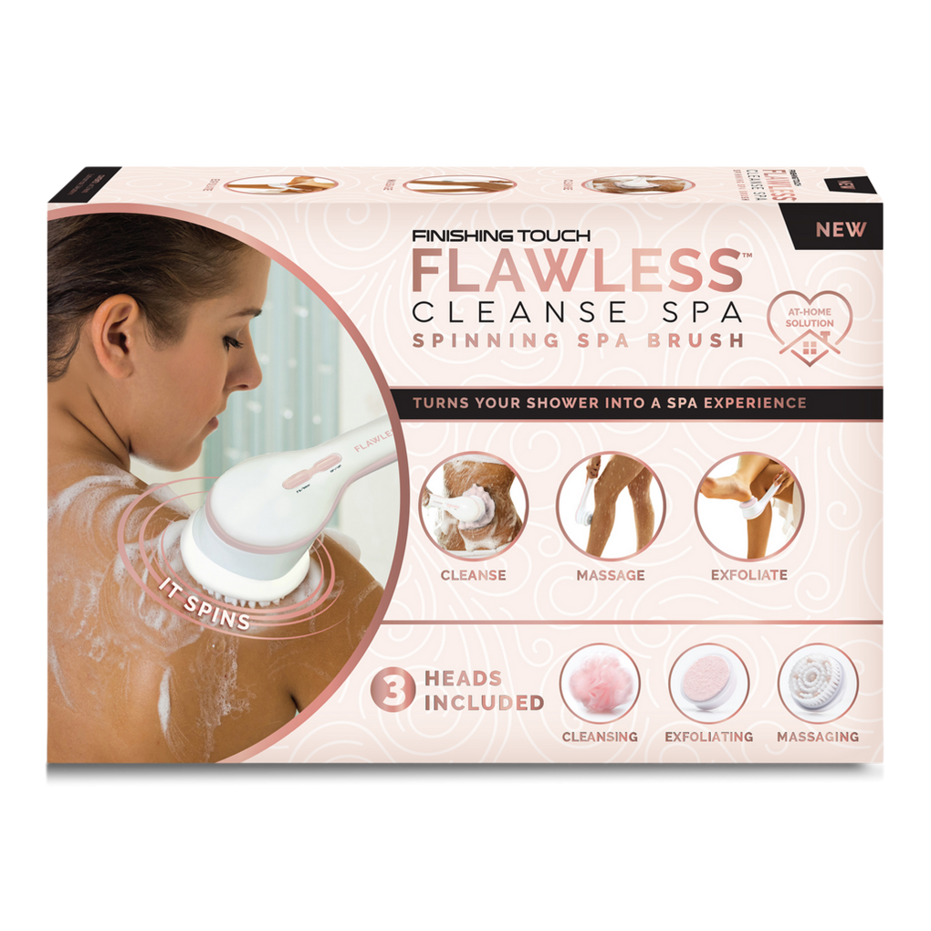 Finishing Touch Flawless Cleanse Silicone Face Scrubber and