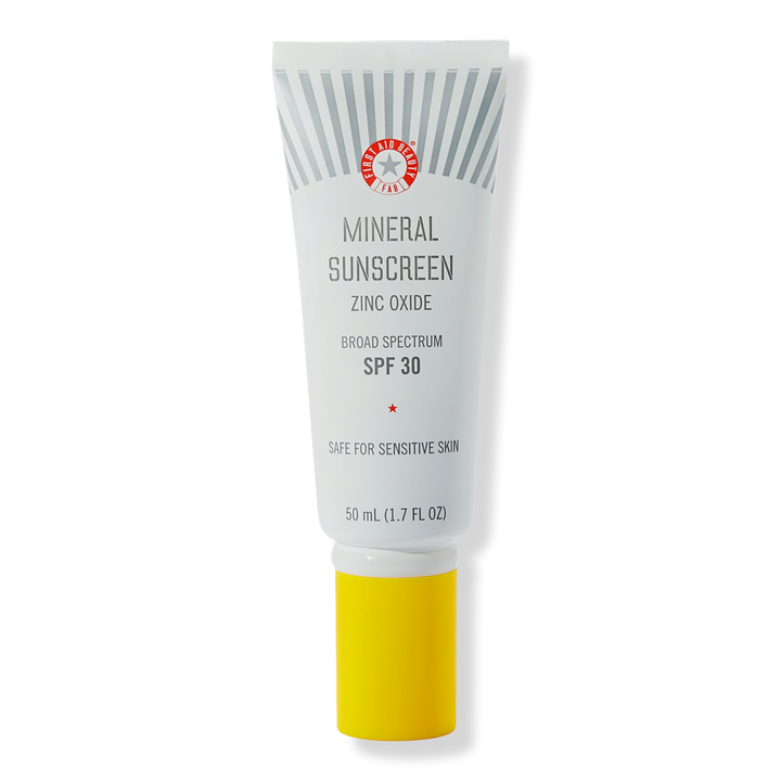 Mineral Sunscreen Zinc Oxide Broad Spectrum SPF 30 First Aid Beauty