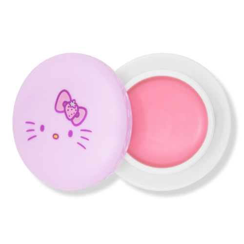 Hello Kitty Strawberry Rose Latte Macaron Lip Balm