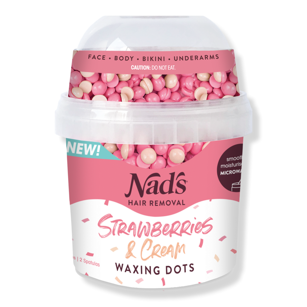 Strawberries Cream Waxing Dots Hair Removal Wax Beads