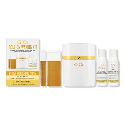 Gigi Roll-On Waxing Kit, No Mess Application