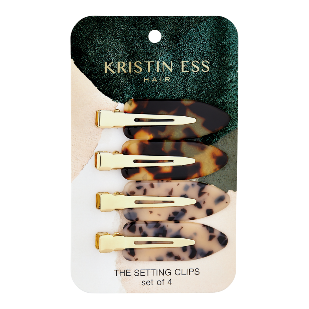 Setting Clips for Hair Styling + Curl Setting - Non Slip, No Crease -  KRISTIN ESS HAIR | Ulta Beauty