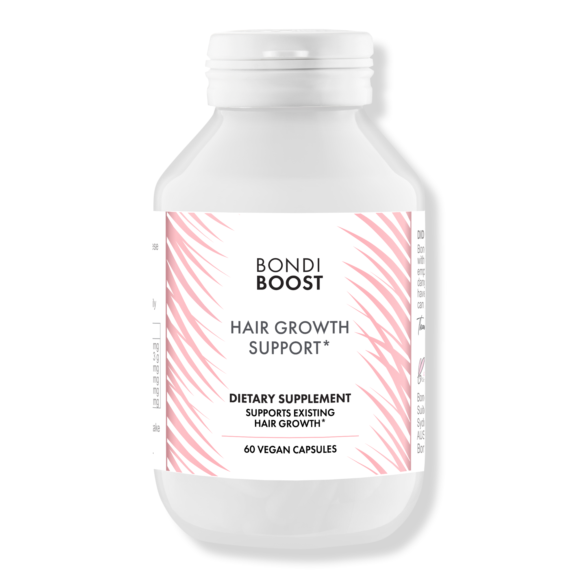Bondi Boost HG Support Vitamins for Youthful Healthy Hair Growth