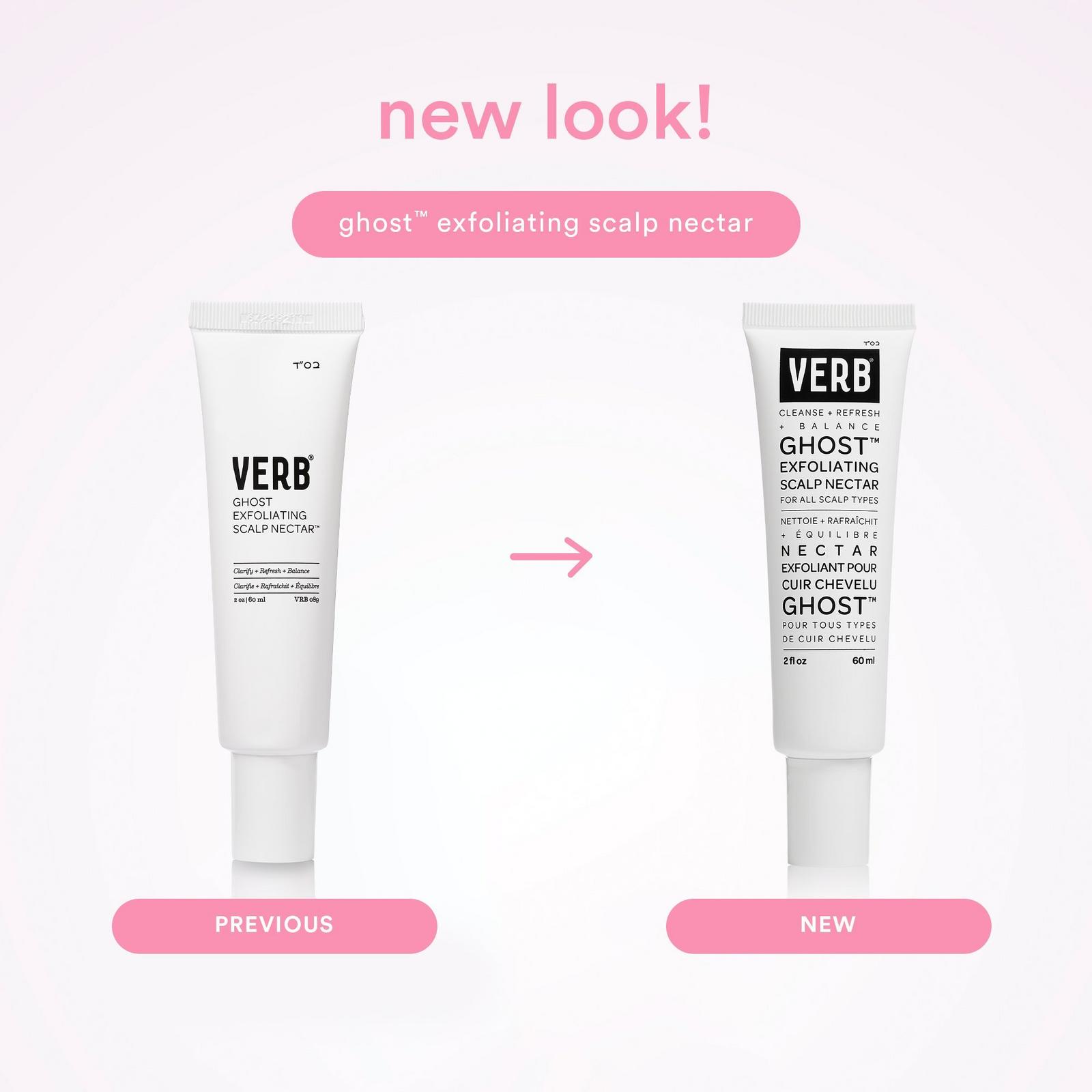 Gentle Exfoliating Ghost Scalp Nectar Serum with AHAs and BHAs