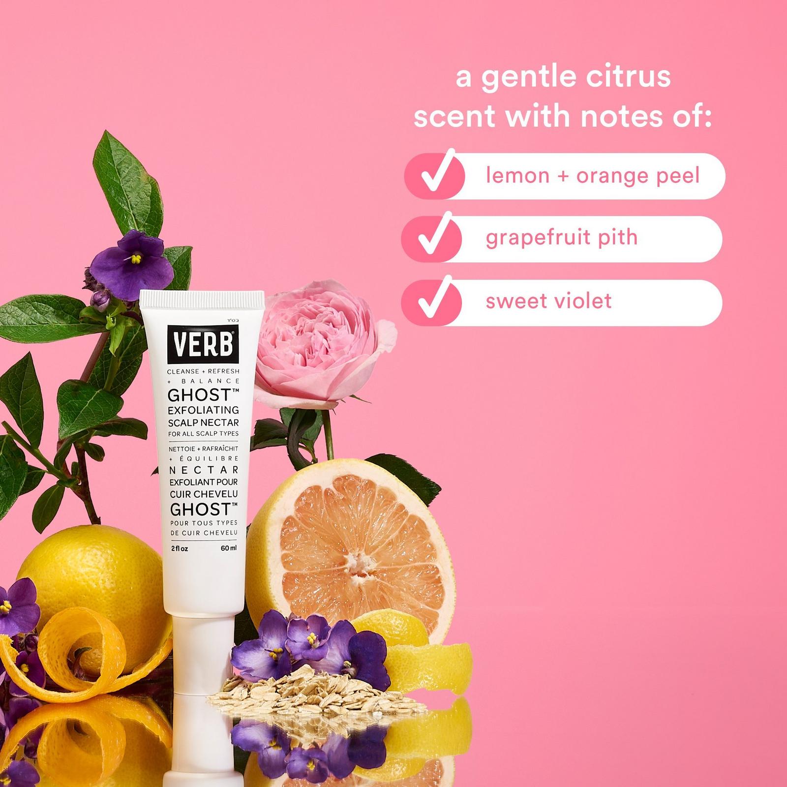 Gentle Exfoliating Ghost Scalp Nectar Serum with AHAs and BHAs