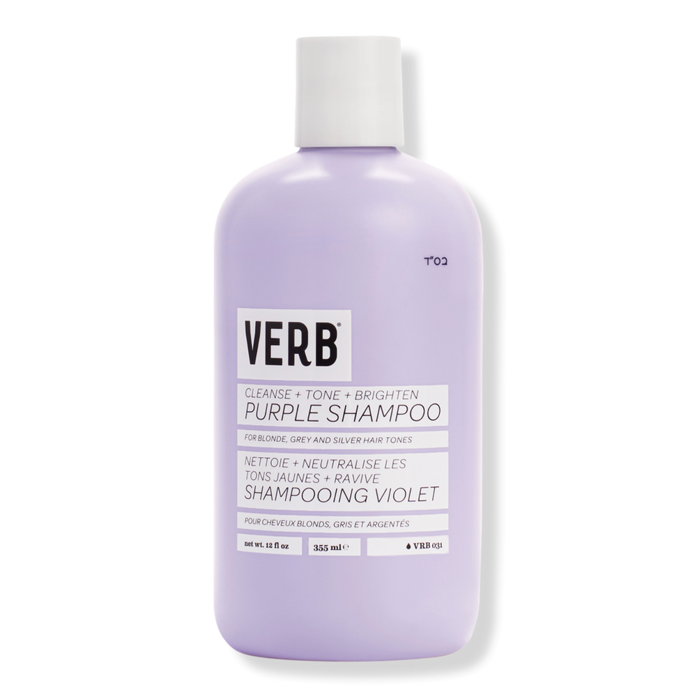 Verb Brightening Purple Shampoo For Blonde Hair - 12.0 oz
