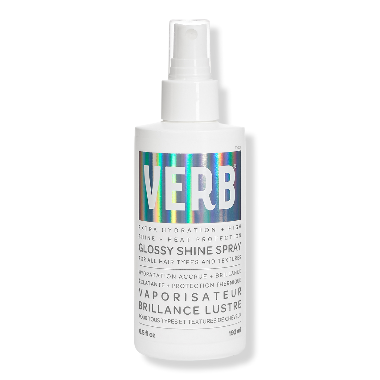 Glossy Shine Spray with Heat Protection - Verb