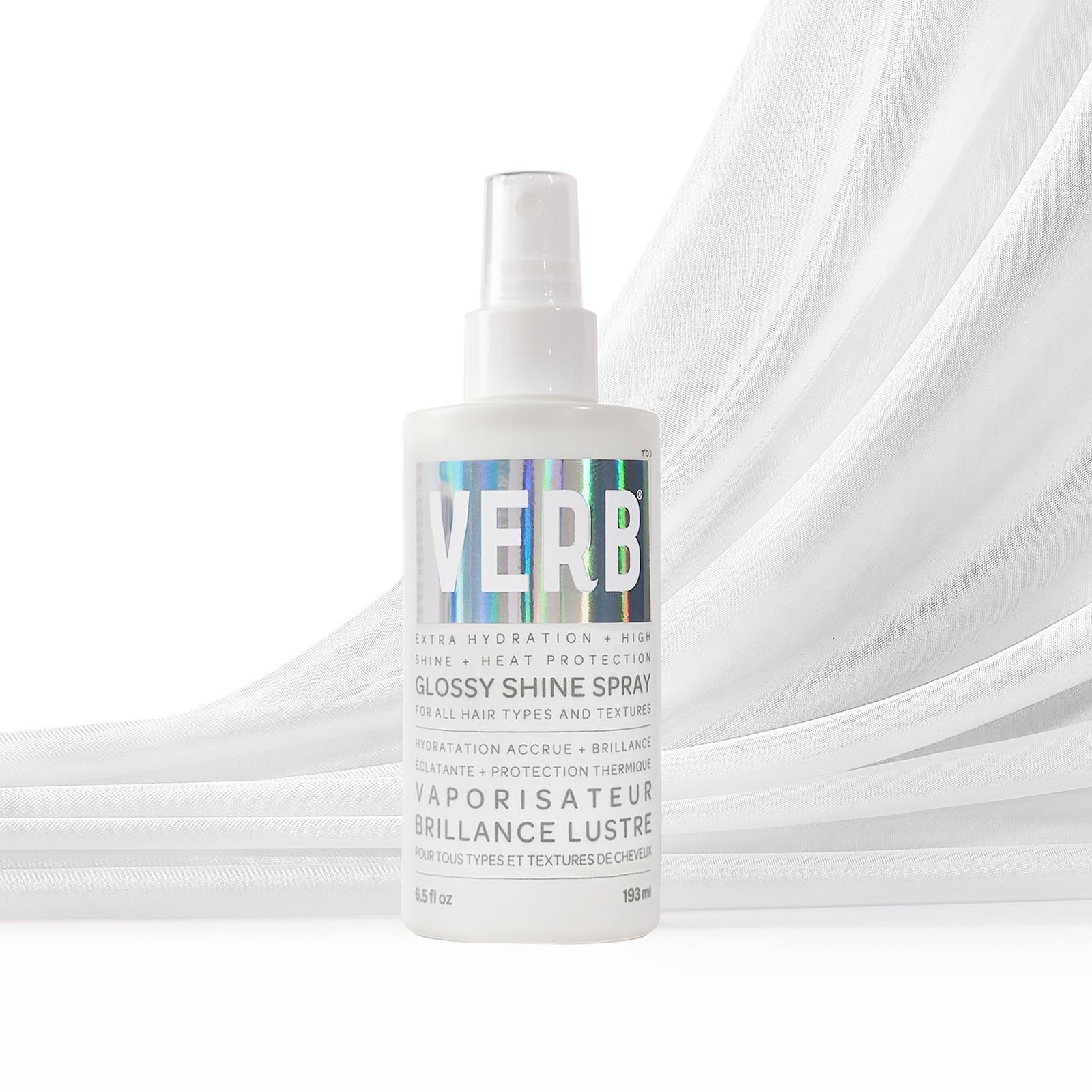 Glossy Shine Spray with Heat Protection