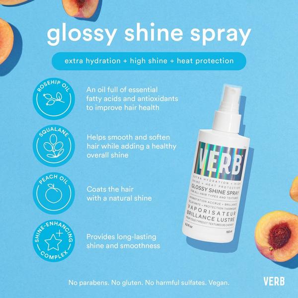 Verb High Shine, Glossy Shine Spray with Heat Protection #5