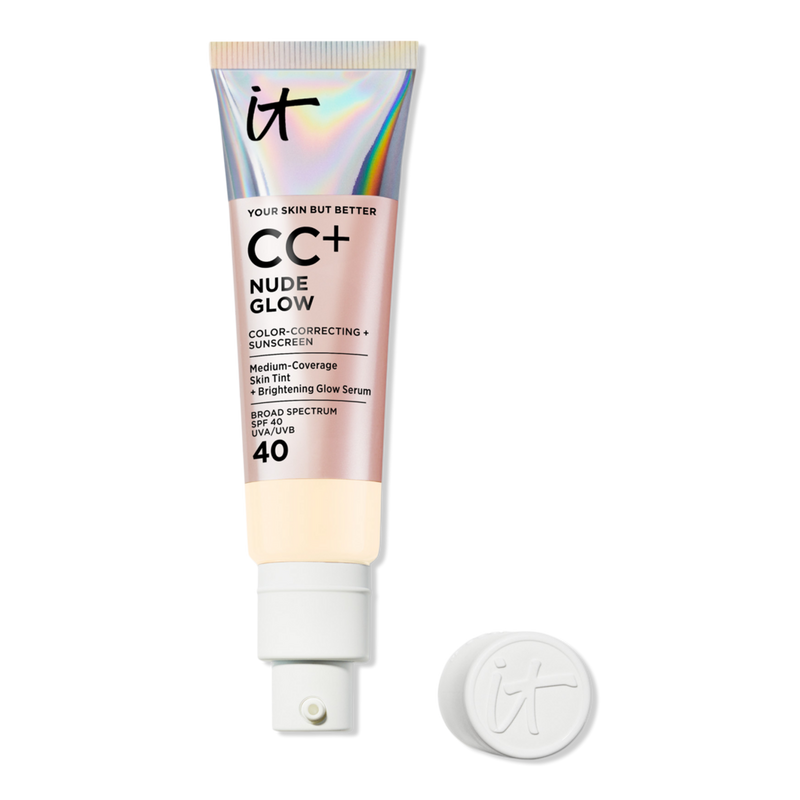 IT Cosmetics - Fair Ivory CC+ Nude Glow Lightweight Foundation +