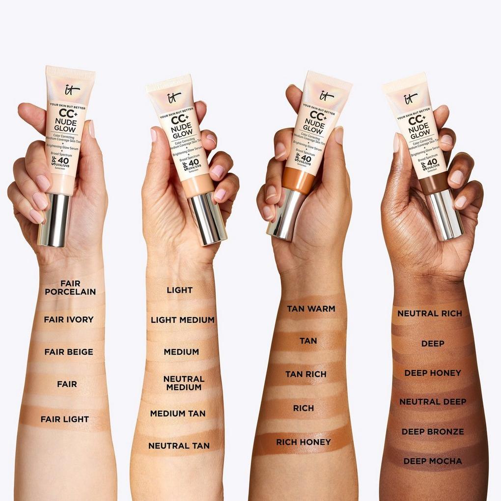 CC+ Nude Glow Lightweight Foundation SPF 40