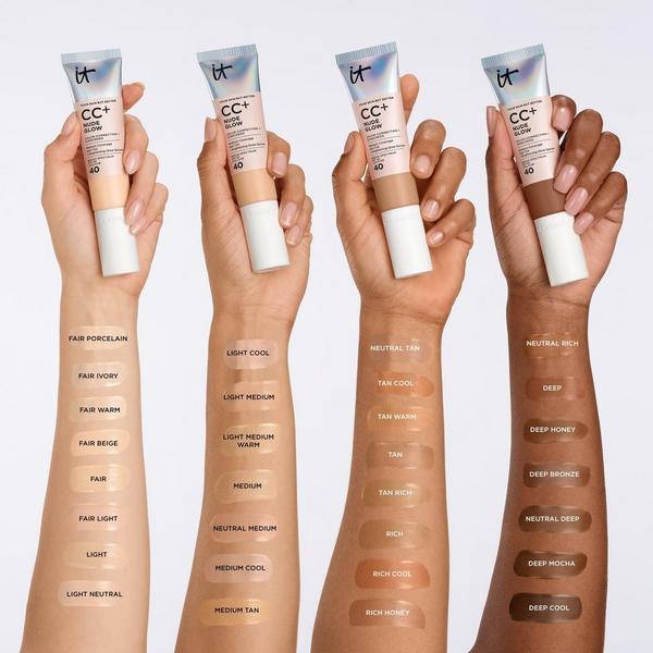 Base CC+ Nude Glow con sérum y SPF 40 7