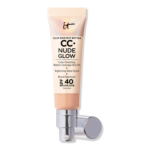 IT Cosmetics CC+ Nude Glow Lightweight Foundation + Glow Serum with SPF 40 #1