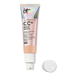 IT Cosmetics CC+ Nude Glow Lightweight Foundation + Glow Serum with SPF 40 - Neutral Medium