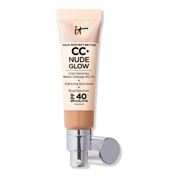 IT Cosmetics CC+ Nude Glow Lightweight Foundation + Glow Serum with SPF 40 #1