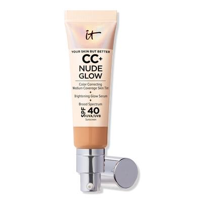 IT Cosmetics CC+ Nude Glow Lightweight Foundation + Glow Serum with SPF 40