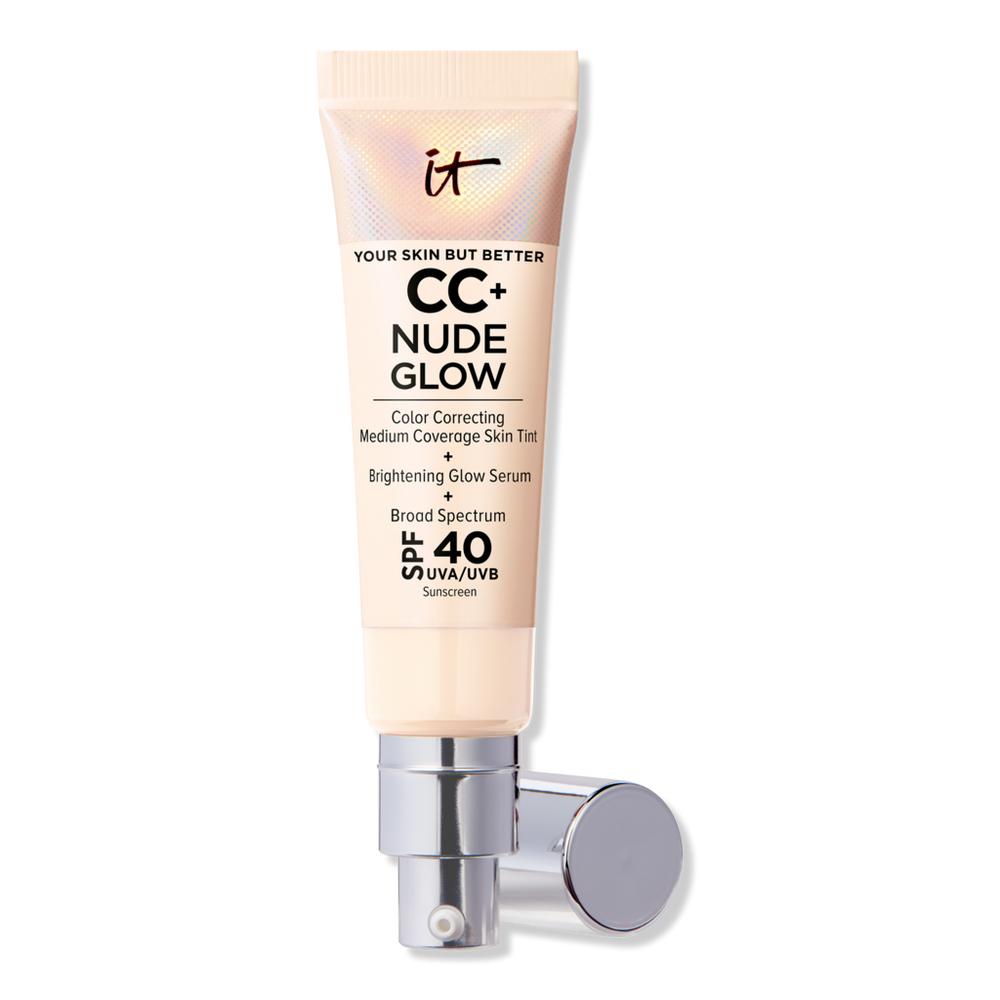 CC+ Nude Glow Lightweight Foundation + Glow Serum with SPF 40