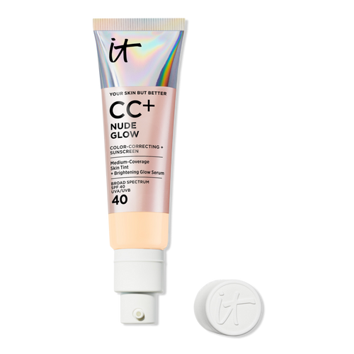 CC+ Nude Glow Lightweight Foundation + Glow Serum with SPF 40 - Fair