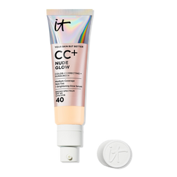 IT Cosmetics CC+ Nude Glow Lightweight Foundation + Glow Serum with SPF 40 - Fair