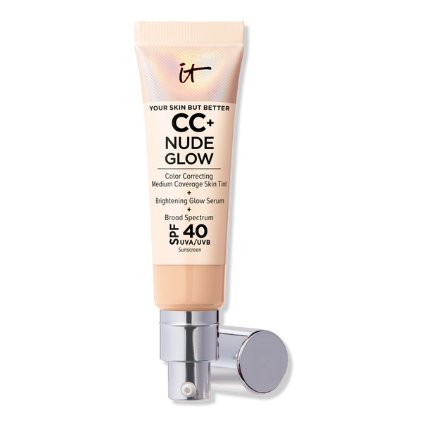 IT Cosmetics CC+ Nude Glow Lightweight Foundation + Glow Serum with SPF 40 #1