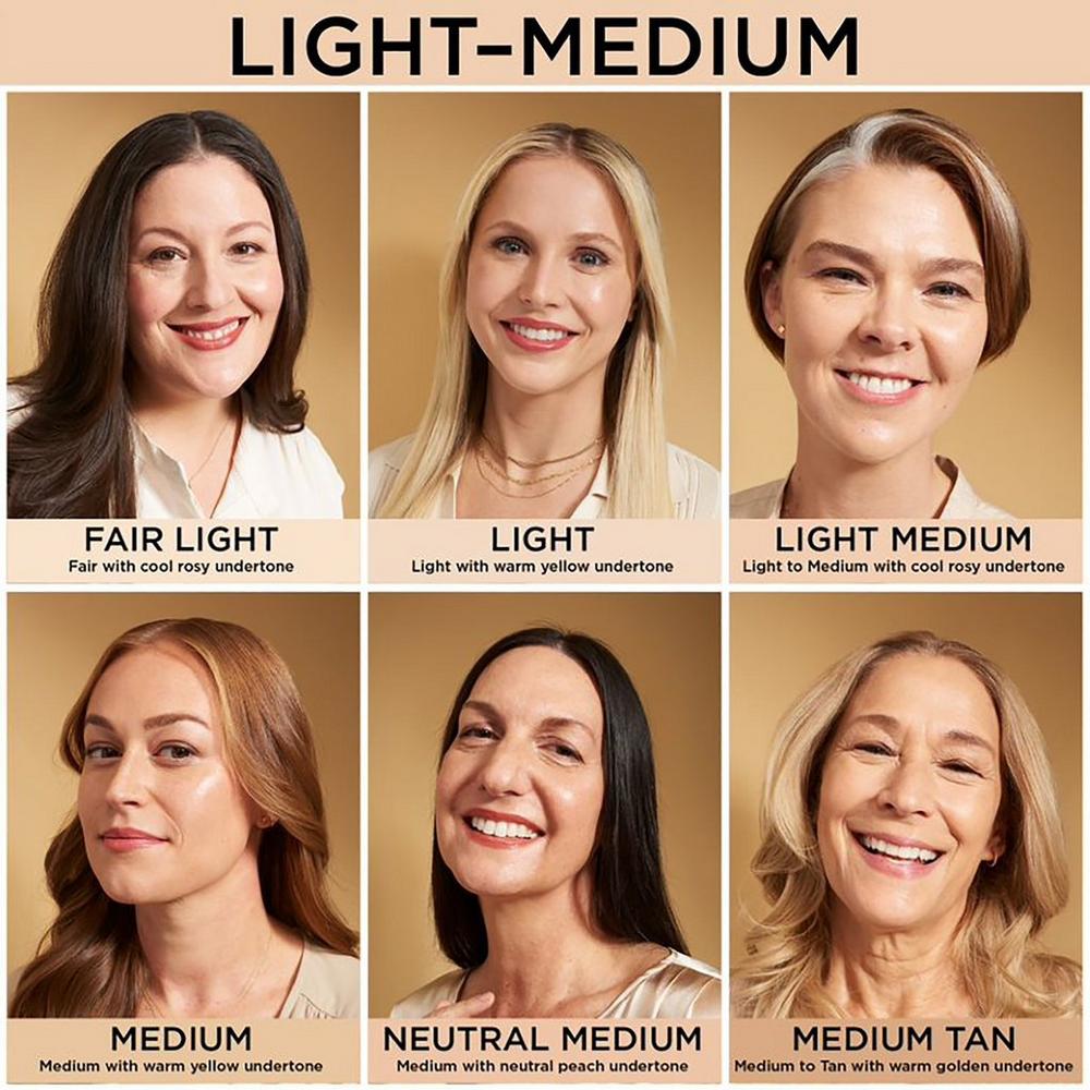 CC+ Nude Glow Lightweight Foundation + Glow Serum with SPF 40