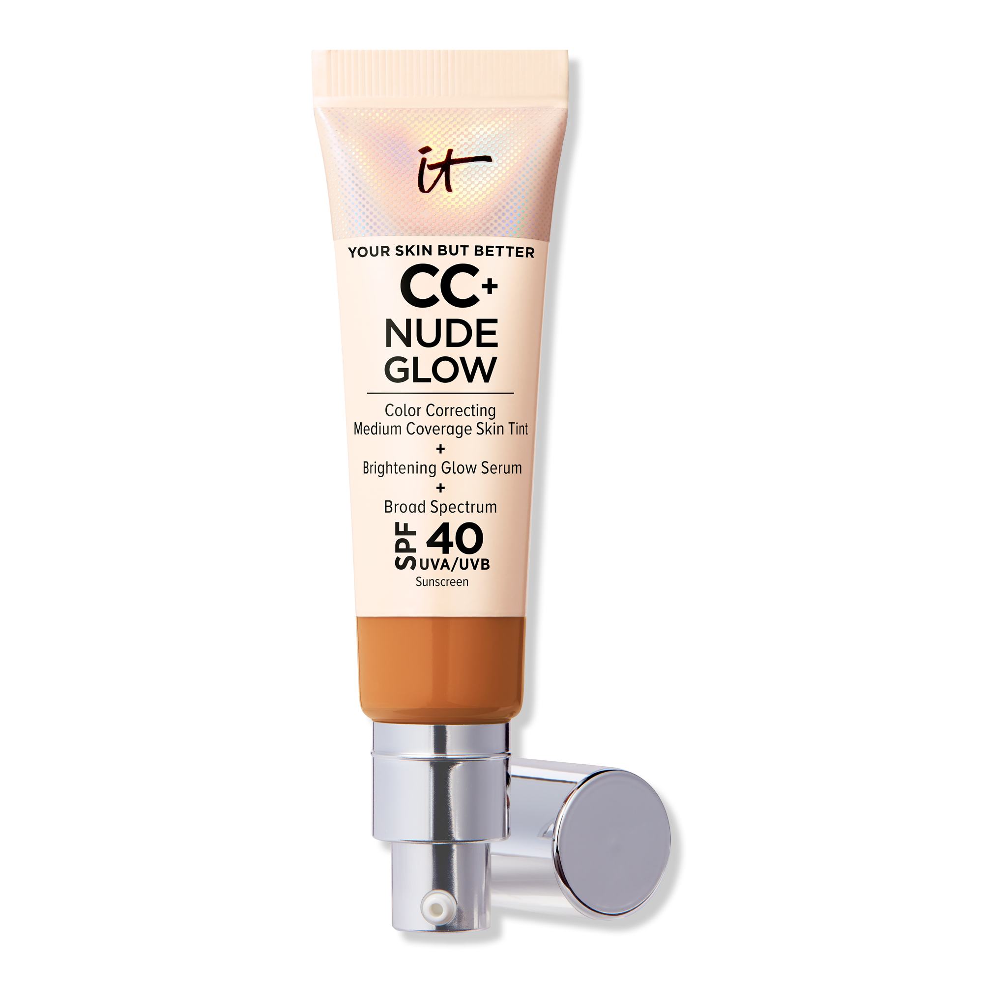 IT Cosmetics CC+ Nude Glow Lightweight Foundation + Glow Serum with SPF 40 #1