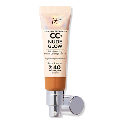 IT Cosmetics CC+ Nude Glow Lightweight Foundation + Glow Serum with SPF 40
