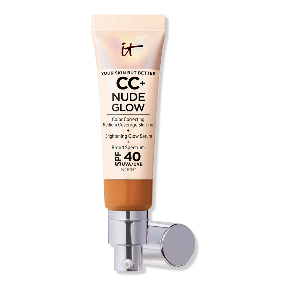 It Cosmetics Cc+ Nude Glow Lightweight Foundation + Glow Serum With Spf 40 - Tan Rich