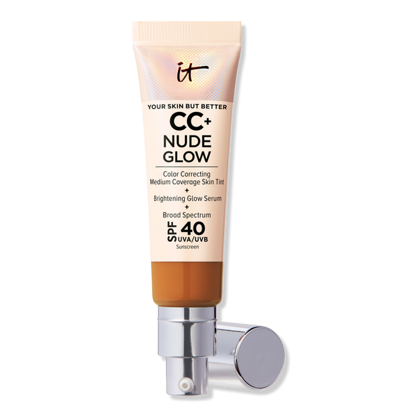 IT Cosmetics CC+ Nude Glow Lightweight Foundation + Glow Serum with SPF 40 #1