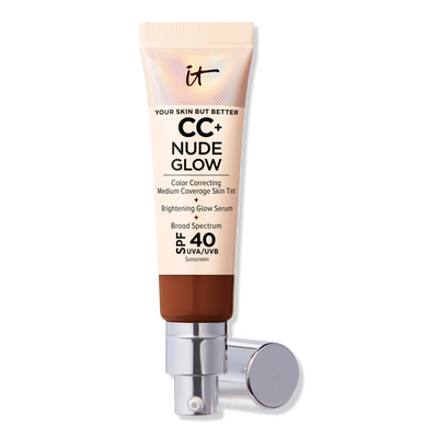 IT Cosmetics CC+ Nude Glow Lightweight Foundation + Glow Serum with SPF 40