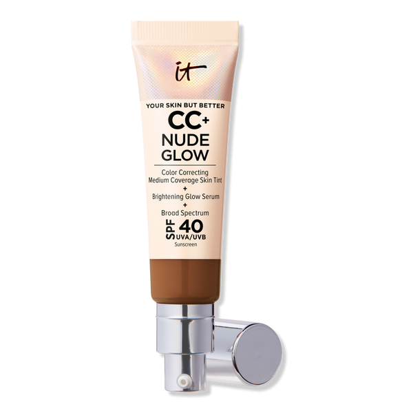 IT Cosmetics CC+ Nude Glow Lightweight Foundation + Glow Serum with SPF 40 #1