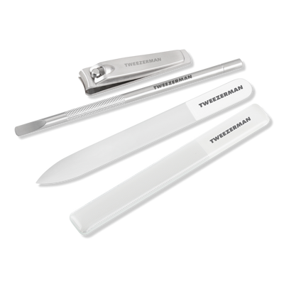 Tweezerman Glass Manicure Set