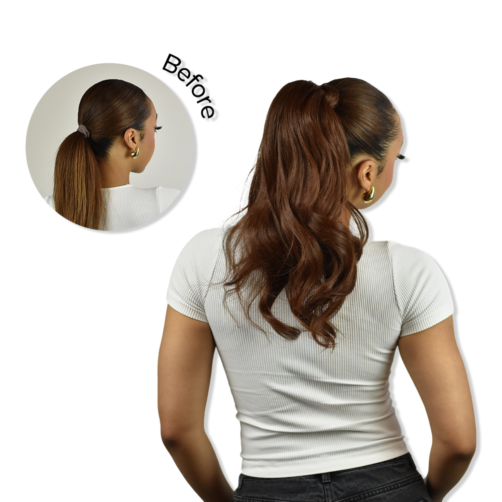 Inh Jordynn Pony - Chocolate Brown In Brown