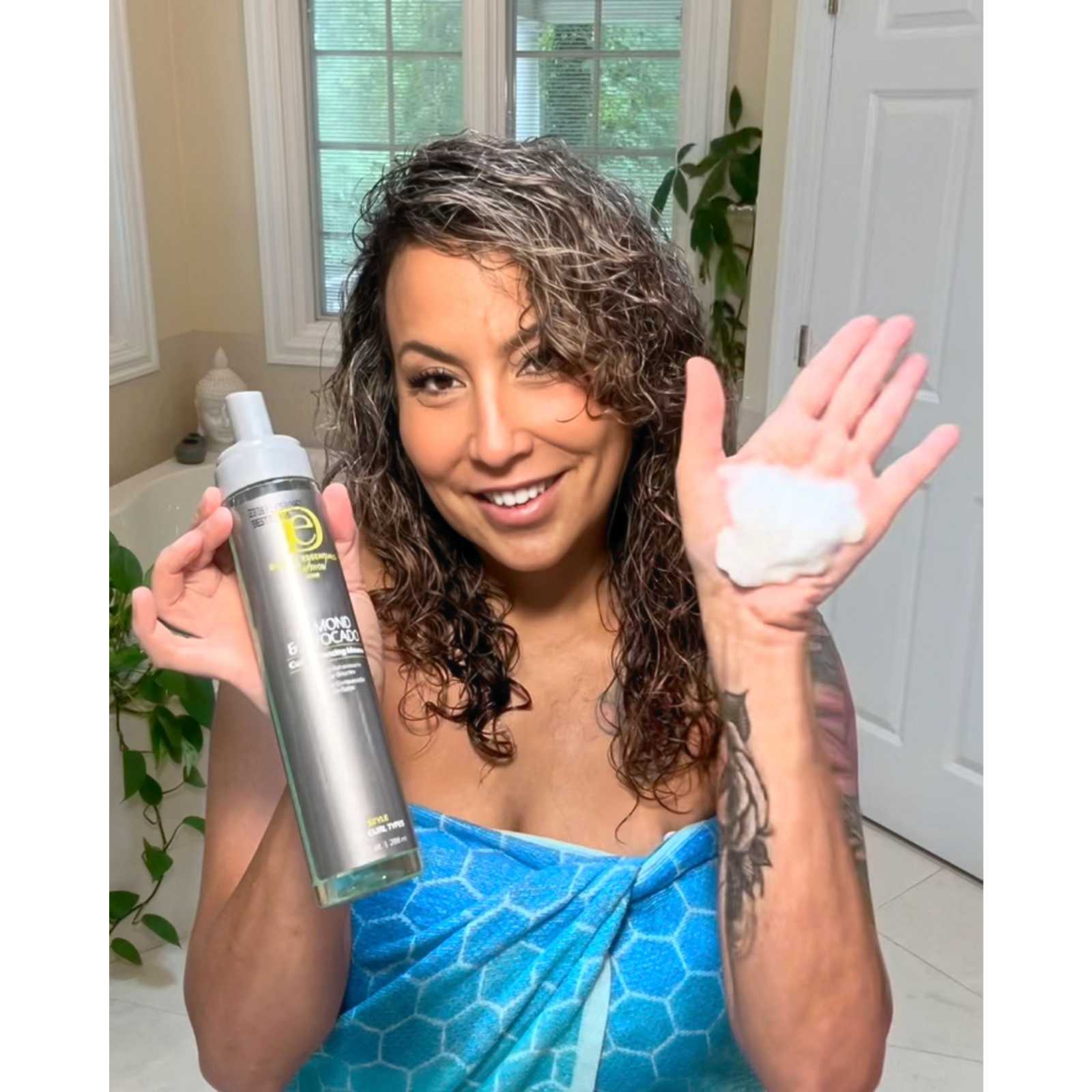 Almond & Avocado Curl Enhancing Mousse