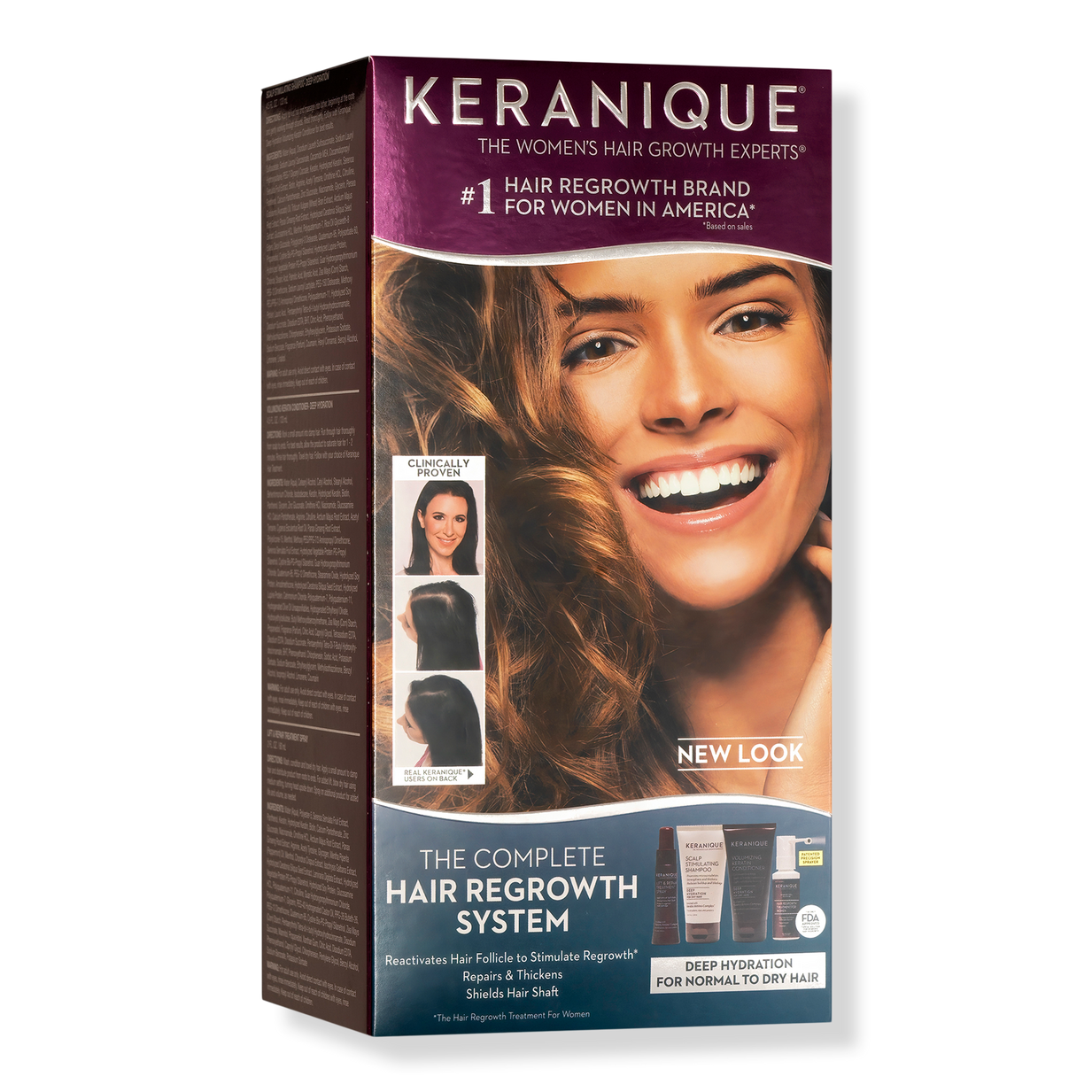 Deep Hydration Complete Hair Regrowth System - Keranique | Ulta Beauty