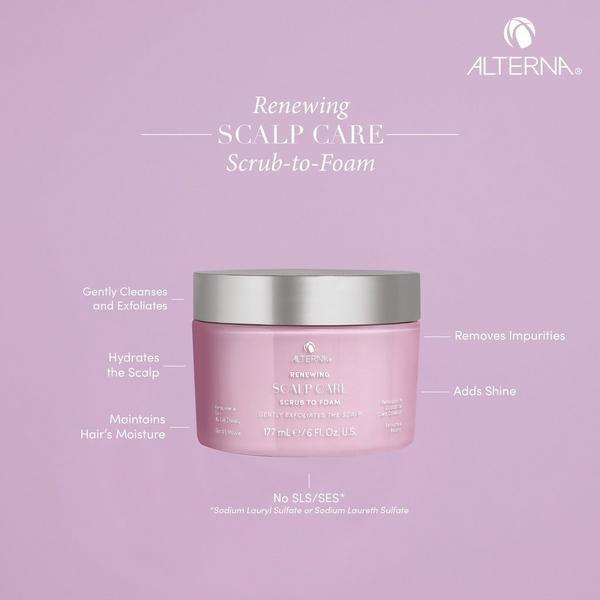 Alterna Renewing Scalp Care Scrub To Foam #4