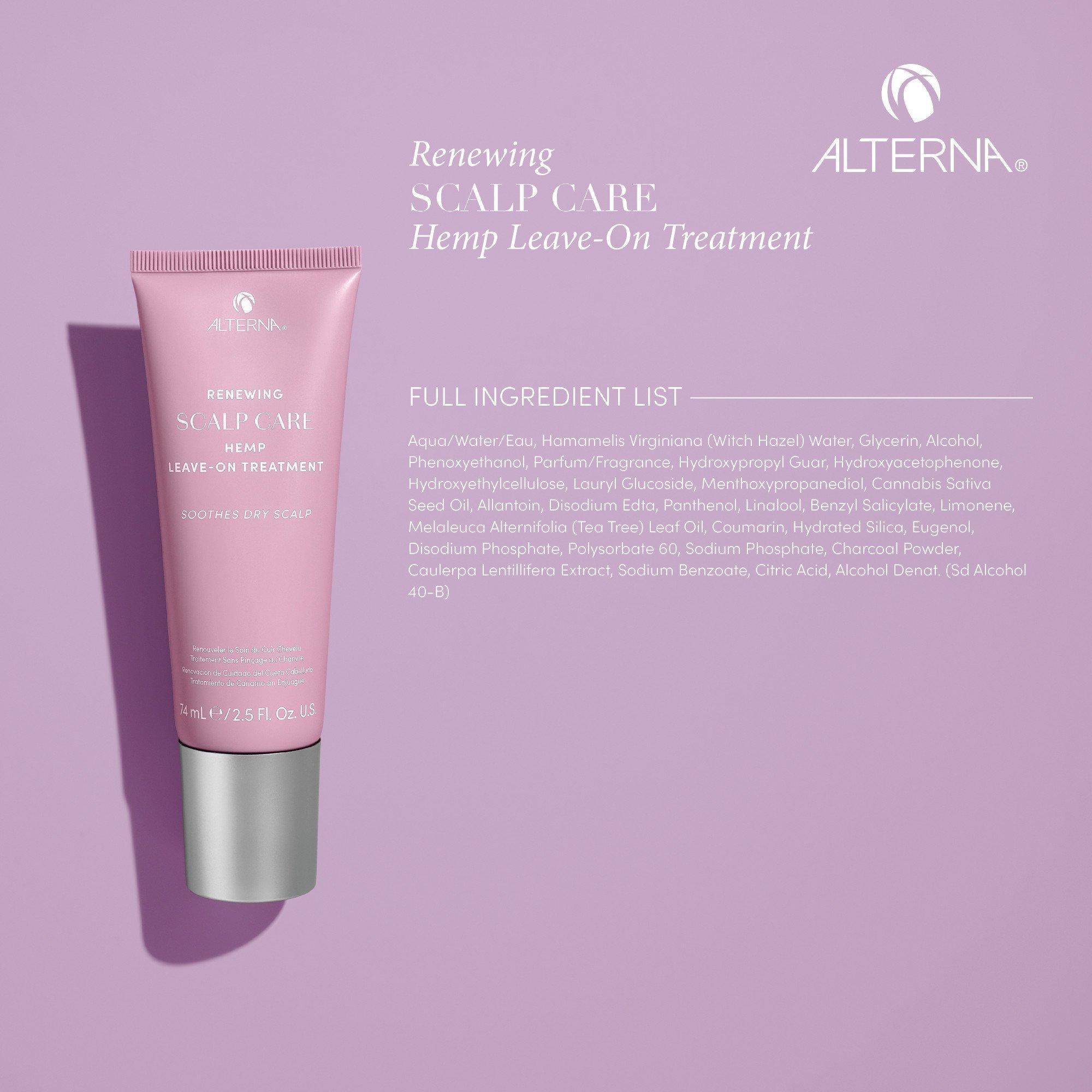 Несмываемое средство для кожи головы с коноплёй Alterna Scalp Care — фото 4