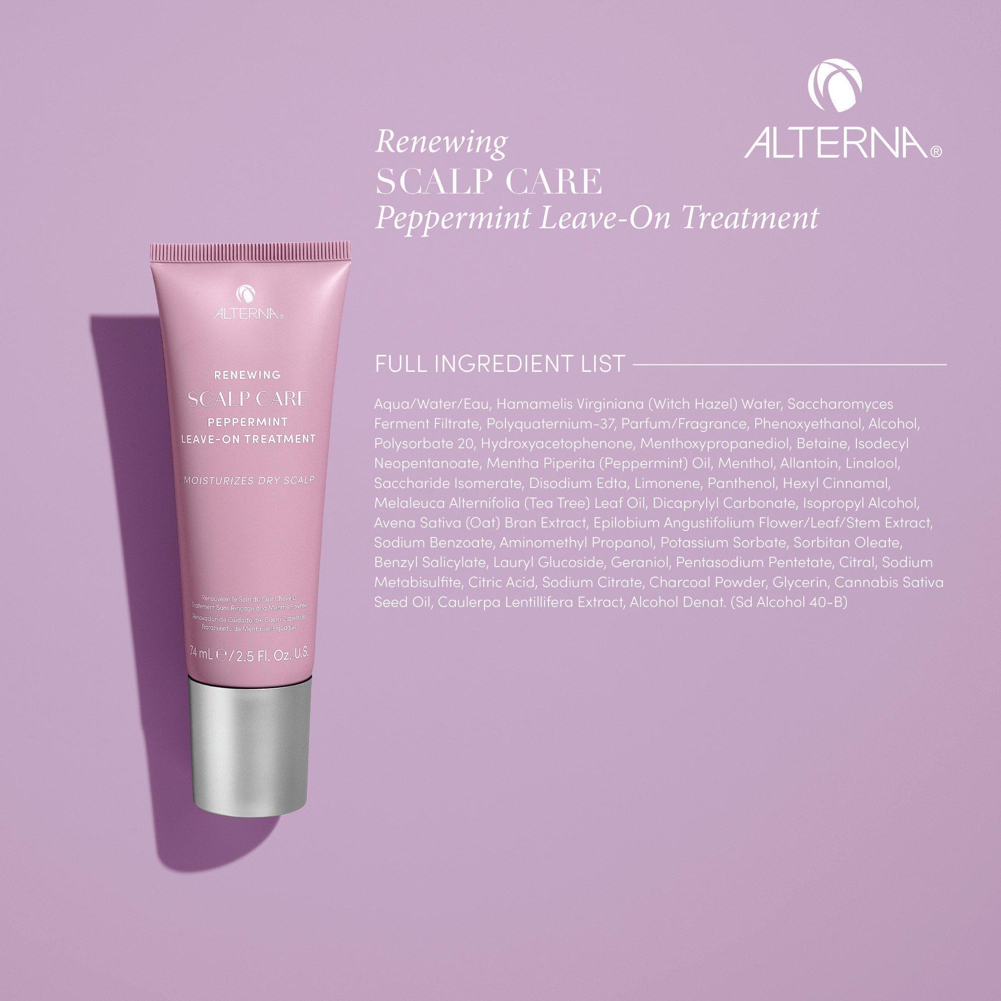 Несмываемое средство для кожи головы с мятой Alterna Scalp Care — фото 4