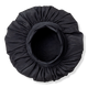 Black Slip Free Satin Bonnet