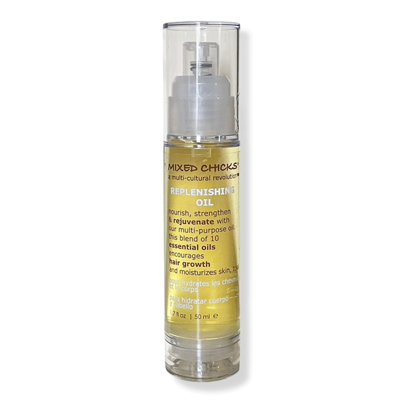 Replenishing Oil, Rejuvenating for Hair and Skin.