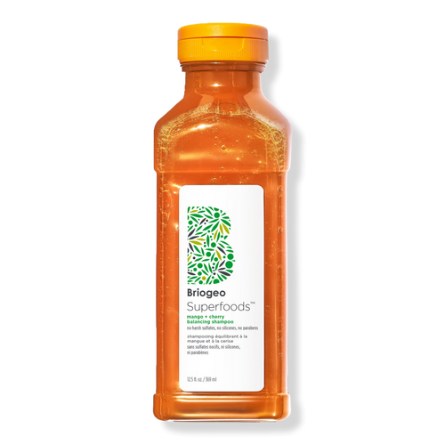 Briogeo Superfoods Mango + Cherry Oil Control & Balancing Shampoo