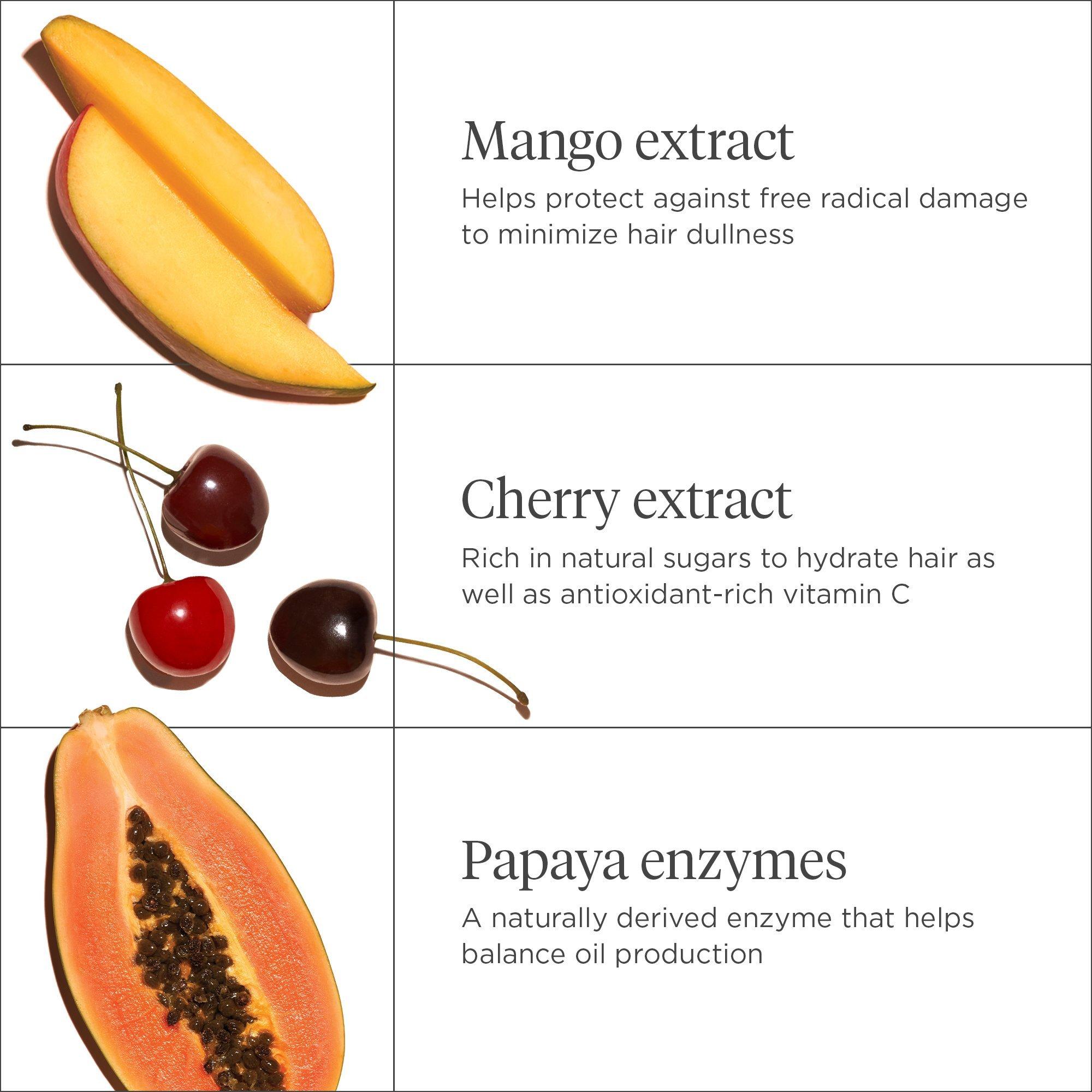 Кондиционер для баланса жирности с манго и вишней Briogeo Superfoods — фото 4