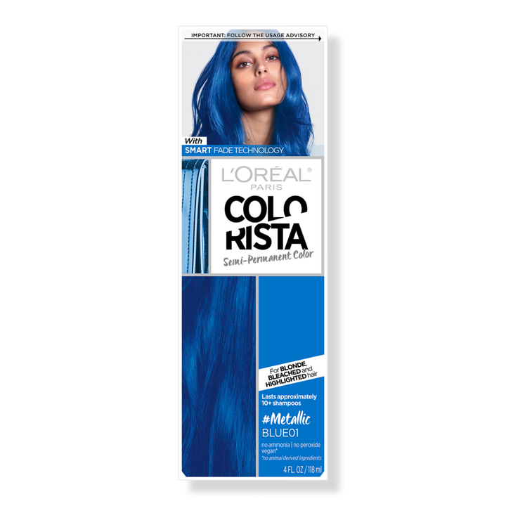 L'Oréal Colorista Metallic Semi-Permanent Hair Color #1