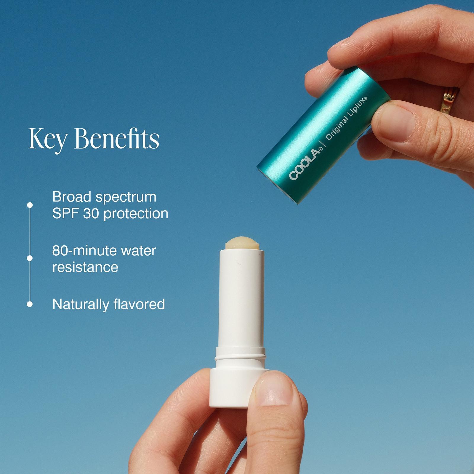 Organic Liplux Classic Sunscreen Lip Balm SPF 30
