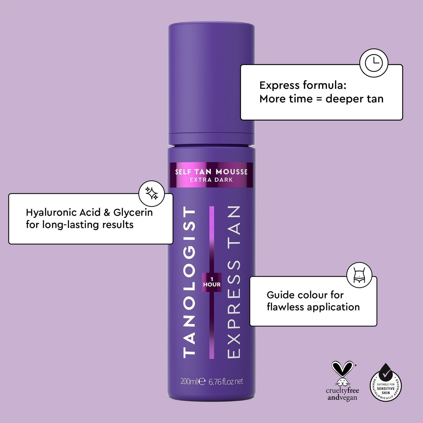 Express Tan 1 Hour Self Tan Extra Dark Mousse