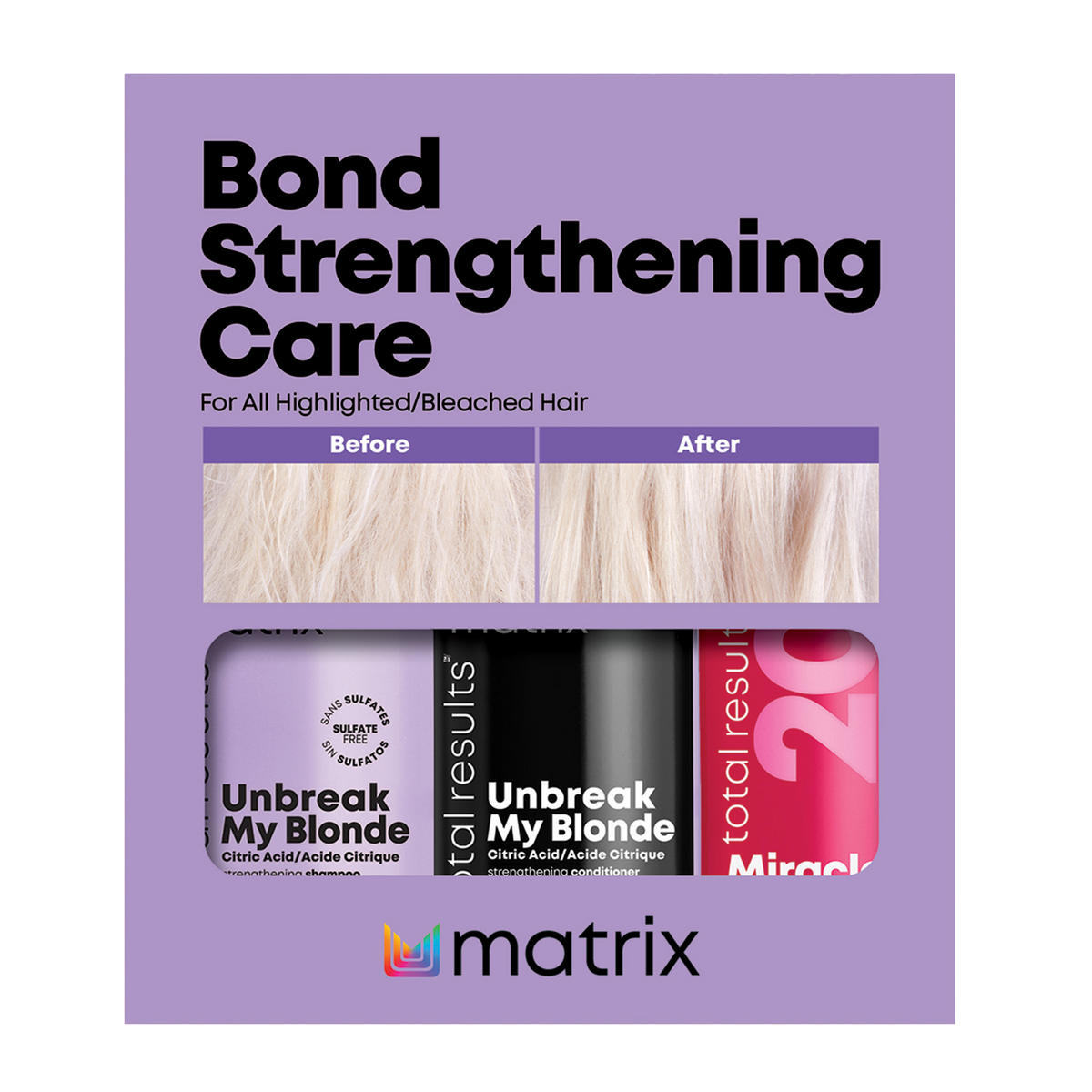 Matrix Unbreak my Blonde Liter store Duo