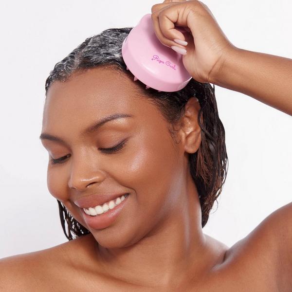 Rizos Curls Pink Scalp Massage Brush #5