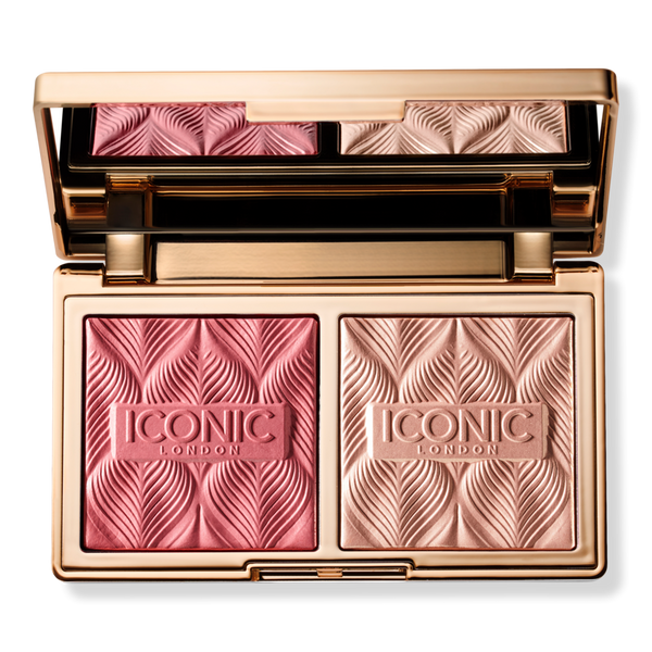 ICONIC LONDON Silk Glow Duo Blush & Highlight Gel-Powders #1